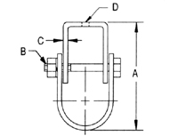 CH.HD&nbsp;CLEVIS PIPE HANGER